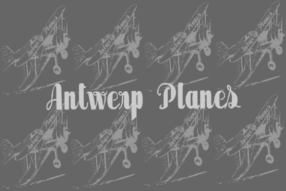 Antwerp Planes: A Vintage Font with a Strategic Edge