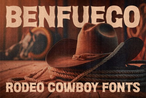 Benfuego: A Rodeo-Cowboy Font for Bold Western Designs