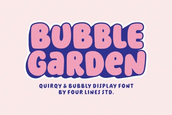 Bubble Garden: The Font That Brings Playful Energy to Your Projects