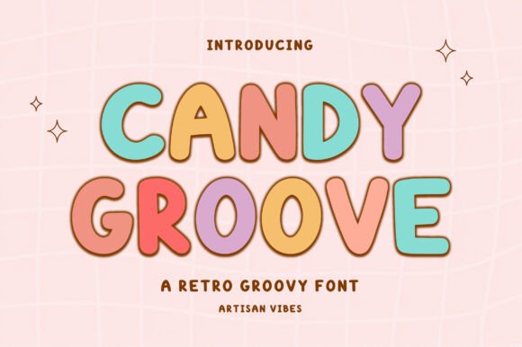 Candy Groove: The Groovy Font for a Retro-Modern Vibe