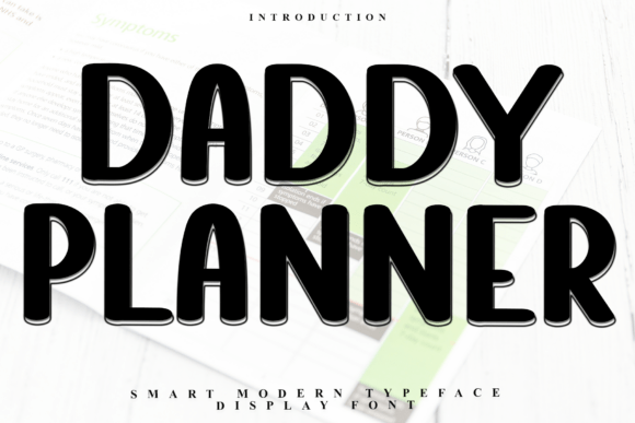 Daddy Planner: The Font That Feels Like a Warm Hug