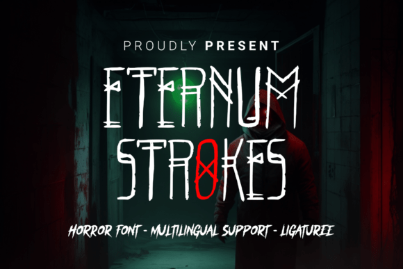 Eternum Strokes: The Typeface Carved from Ancient Horror