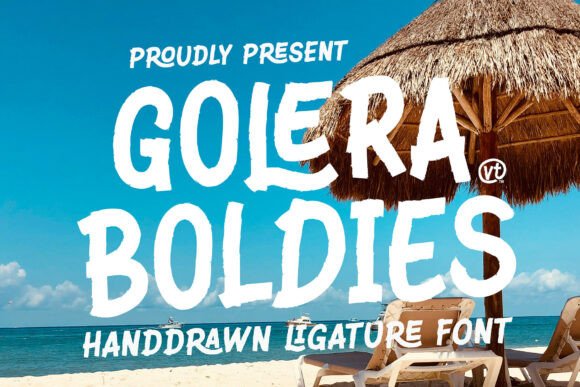 Golera Boldies: A Hand-Drawn Sans Serif with Authentic Character