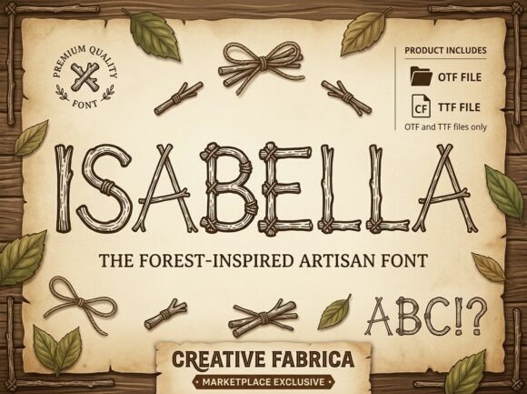 Isabella: The Artisan Font with a Wild Heart