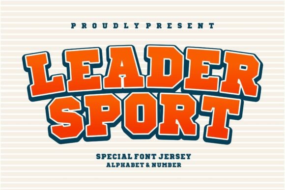 Leader Sport: Command the Field with Bold Typography