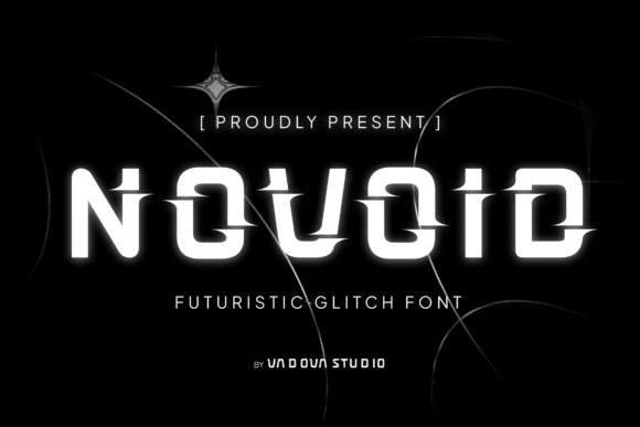 Novoid: The Futuristic Glitch Font for Edgy Branding