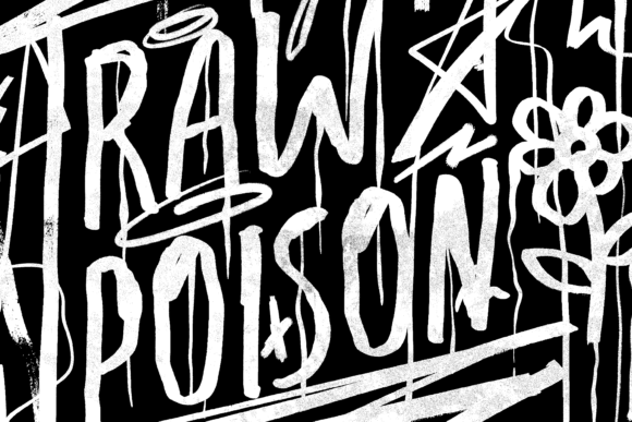 Raw Poison: A Typeface with Grit and Soul
