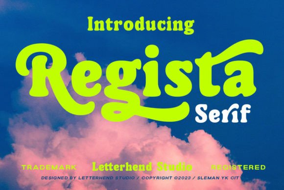 Regista: A Bold Serif Font for Timeless Branding