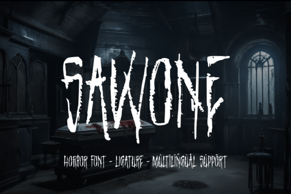 Sawone Font: Infusing Your Horror Projects with Genuine Dread