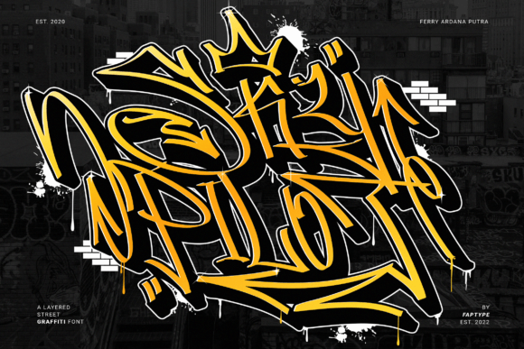 Skypilot: A Font That Brings Street Art to Your Design Projects