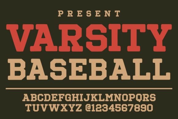 Varsity Baseball: A Typeface That Scores Every Time