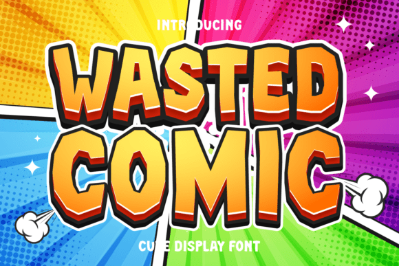 Wasted Comic: A Font That Bridges Playful and Polished