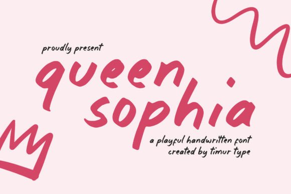 Why Queen Sophia Is Your Next Go-To Playful Handwritten Font