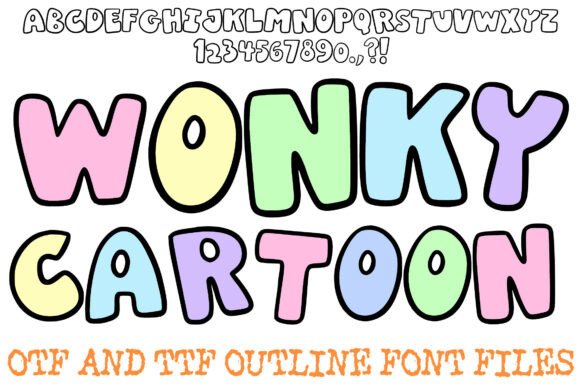 Wonky Cartoon Font: Injecting Playful Energy into Every Design